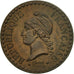 Coin, France, Dupré, Centime, 1848, Paris, AU(55-58), Bronze, KM:754, Le