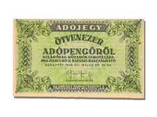 Hungary, 50,000 (Ötvenezer) Adópengö, 1946, KM #138b, 1946-05-25, UNC(65-70)