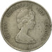 Coin, East Caribbean States, Elizabeth II, 25 Cents, 1987, VF(20-25)