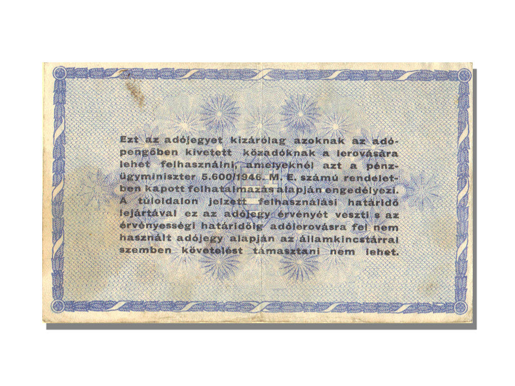 Hungary, 10,000,000 (Tizmillió) Adópengö, 1946, KM #141a, 1946-05-25, UNC(63)