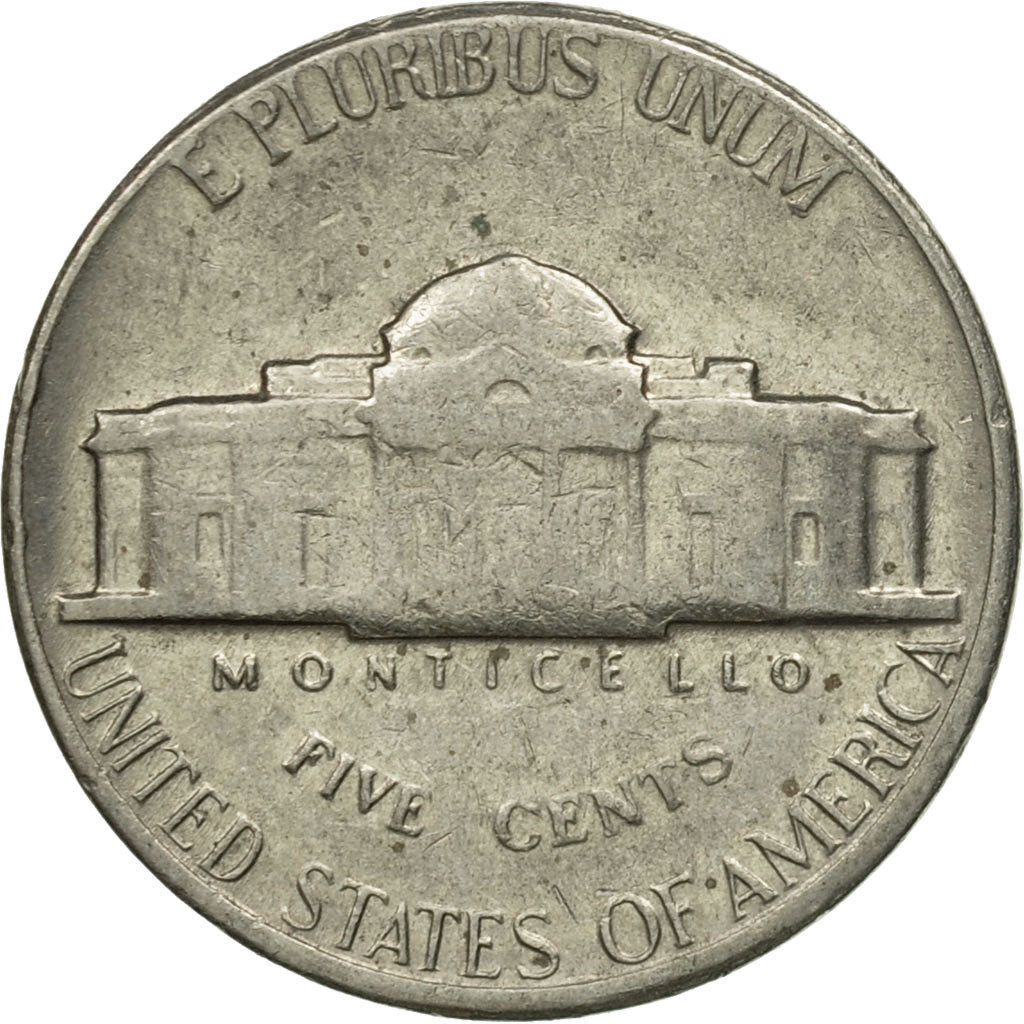 Monnaie, États-Unis, Jefferson Nickel, 5 Cents, 1969, U.S. Mint, Denver, TTB+