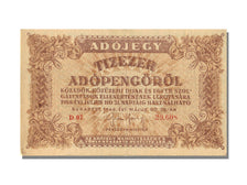 Banknote, Hungary, 10,000 (Tizezer) Adópengö, 1946, KM:143a, AU(55-58)