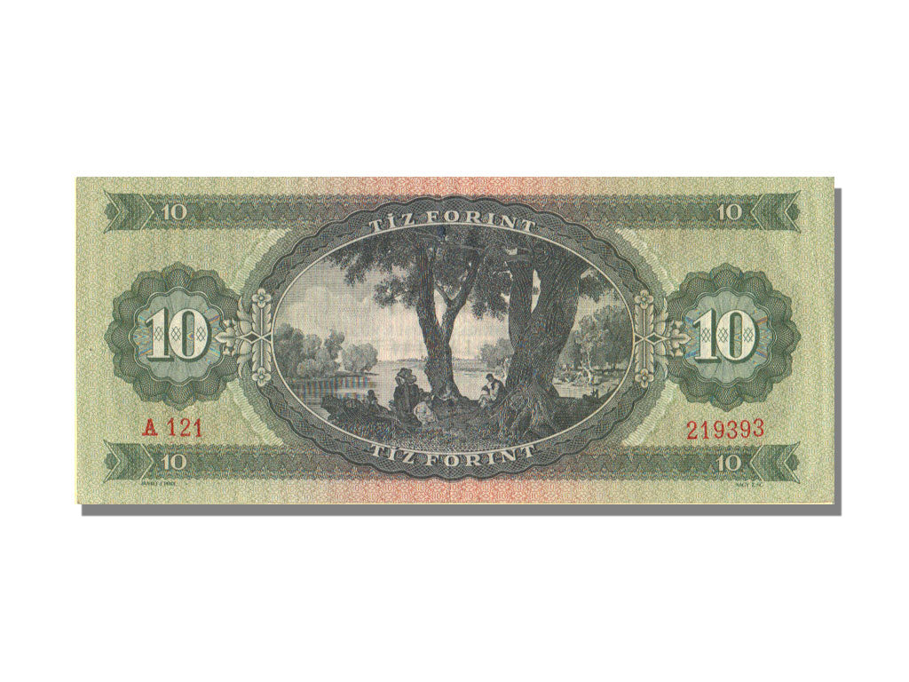 Hungary, 10 Forint, 1962, KM #168c, 1962-10-12, UNC(63), A 121