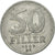 Moneta, Ungheria, 50 Fillér, 1967, Budapest, MB+, Alluminio, KM:574