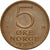 Coin, Norway, Olav V, 5 Öre, 1982, AU(50-53), Bronze, KM:415
