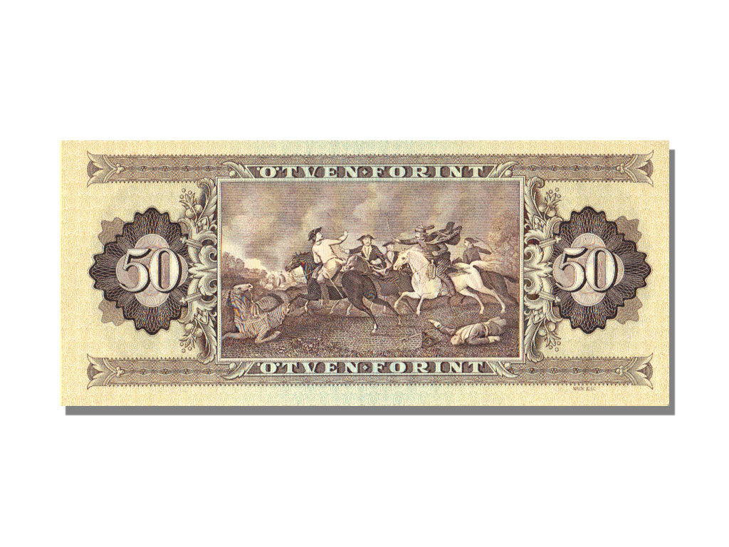 Hungary, 50 Forint, 1989, KM #170h, 1989-01-10, UNC(65-70), D 172