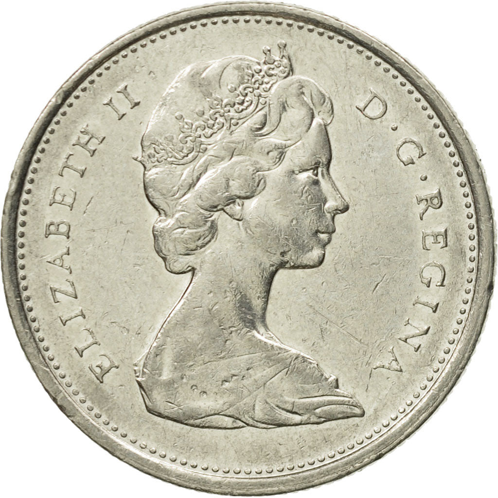 Munten, Canada, Elizabeth II, 25 Cents, 1974, Royal Canadian Mint, Ottawa, PR