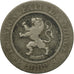 Moneda, Bélgica, Leopold I, 10 Centimes, 1862, BC, Cobre - níquel, KM:22