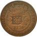 Moneda, Brasil, 40 Reis, 1776, MBC, Cobre, KM:280.2