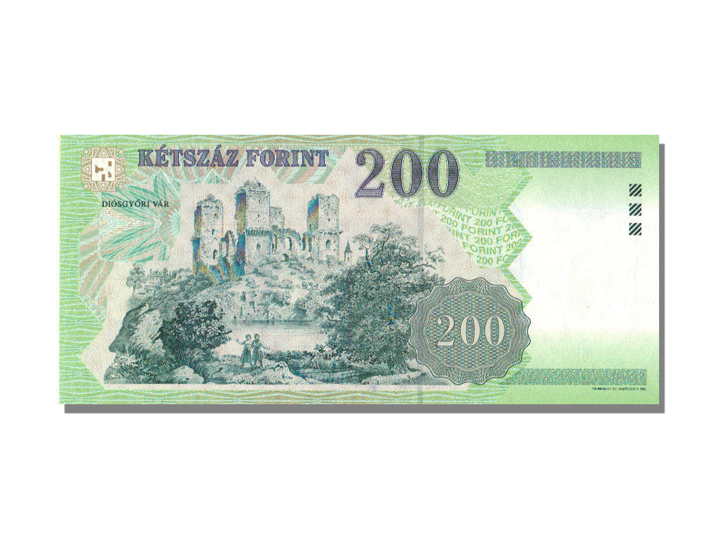 Banknote, Hungary, 200 Forint, 1998, KM:178a, UNC(65-70)