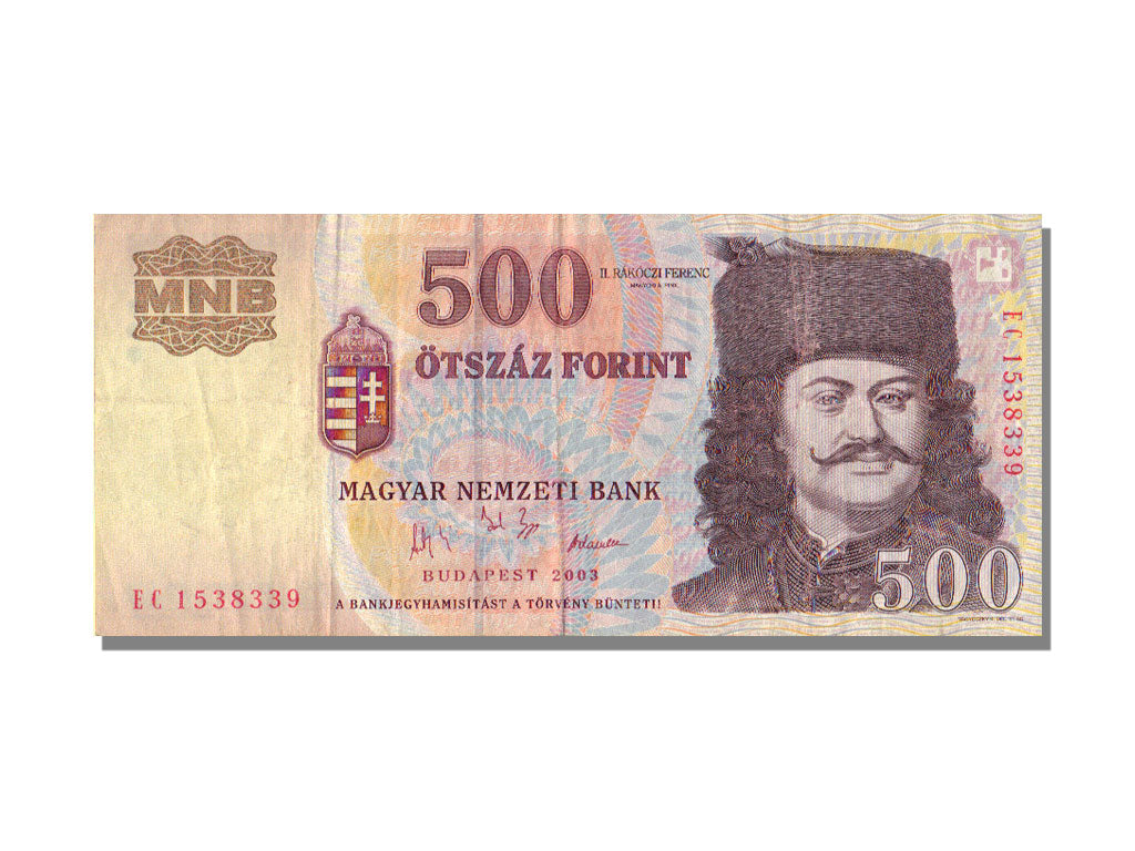 Ungheria, 500 Forint, 2003, SPL