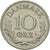 Moneta, Danimarca, Frederik IX, 10 Öre, 1971, Copenhagen, BB, Rame-nichel