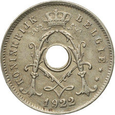 Coin, Belgium, 5 Centimes, 1922, AU(55-58), Copper-nickel, KM:67