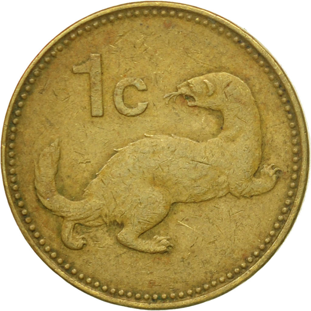 Coin, Malta, Cent, 1986, British Royal Mint, VF(30-35), Nickel-brass, KM:78