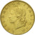 Moneta, Włochy, 20 Lire, 1972, Rome, AU(50-53), Aluminium-Brąz, KM:97.2