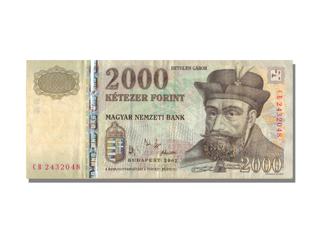 Ungheria, 2000 Forint, 2002, SPL