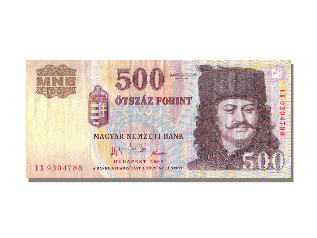 Hungary, 500 Forint, 2006, KM #194, UNC(63), EB