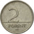 Moneda, Hungría, 2 Forint, 1993, Budapest, MBC+, Cobre - níquel, KM:693