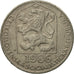 Coin, Czechoslovakia, 50 Haleru, 1986, Budapest, EF(40-45), Copper-nickel, KM:89