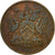 Moneda, TRINIDAD & TOBAGO, Cent, 1971, Franklin Mint, MBC, Bronce, KM:1