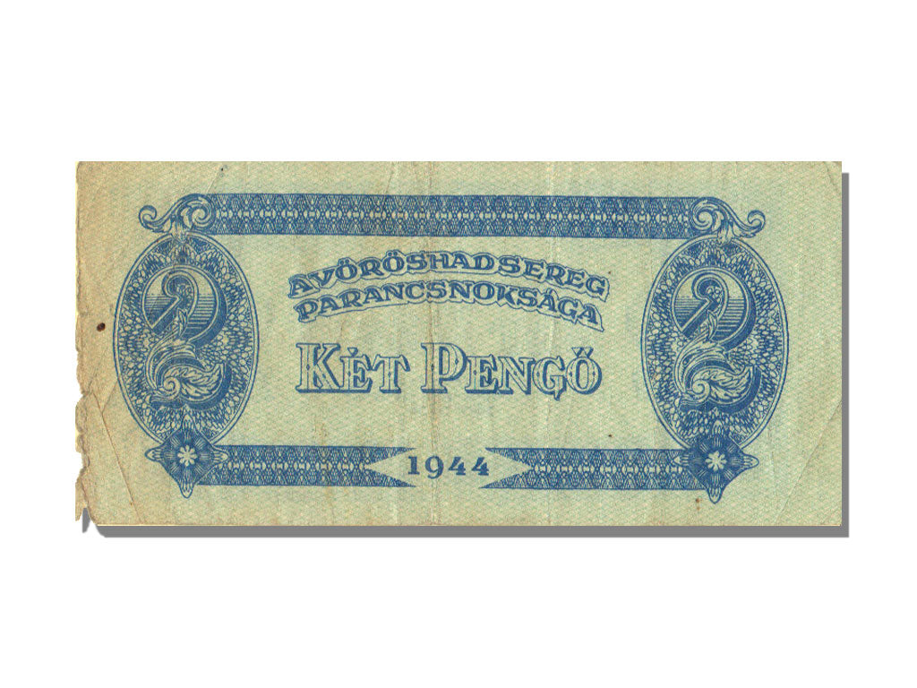 Hungary, 2 Pengö, 1944, KM #M3, EF(40-45)