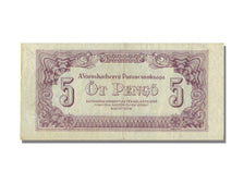 Hungary, 5 Pengö, 1944, KM #M4a, AU(55-58)