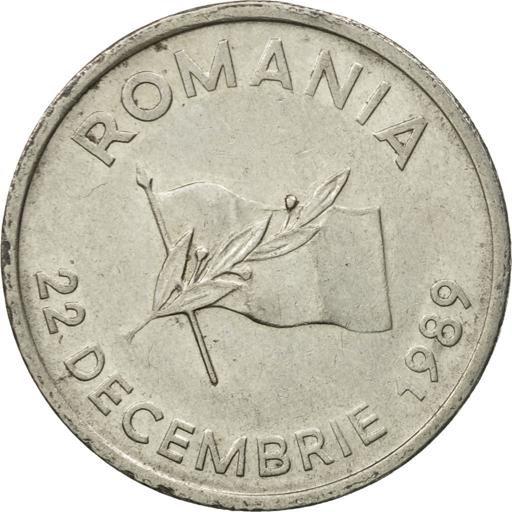 Monnaie, Roumanie, 10 Lei, 1992, TTB, Nickel Clad Steel, KM:108