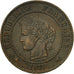 Moneda, Francia, Cérès, 2 Centimes, 1878, Paris, EBC, Bronce, KM:827.1, Le