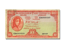 Ireland - Eire, 10 Shillings, 1957, 1957-05-28, EF(40-45)