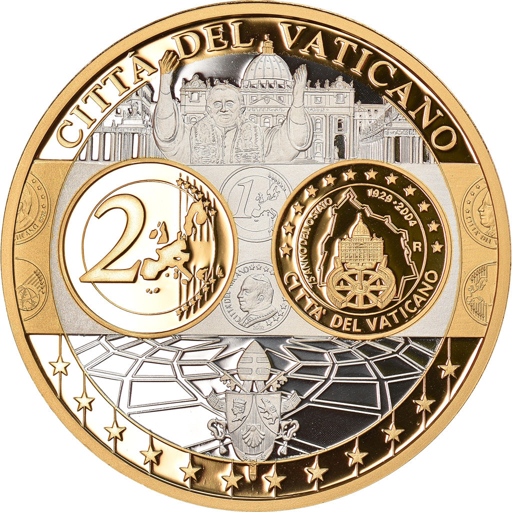 Vatican, Medal, L'Europe, Vatican, MS(65-70), Silver