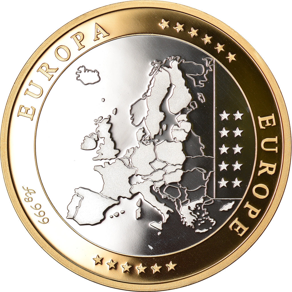 Vatican, Medal, L'Europe, Vatican, MS(65-70), Silver