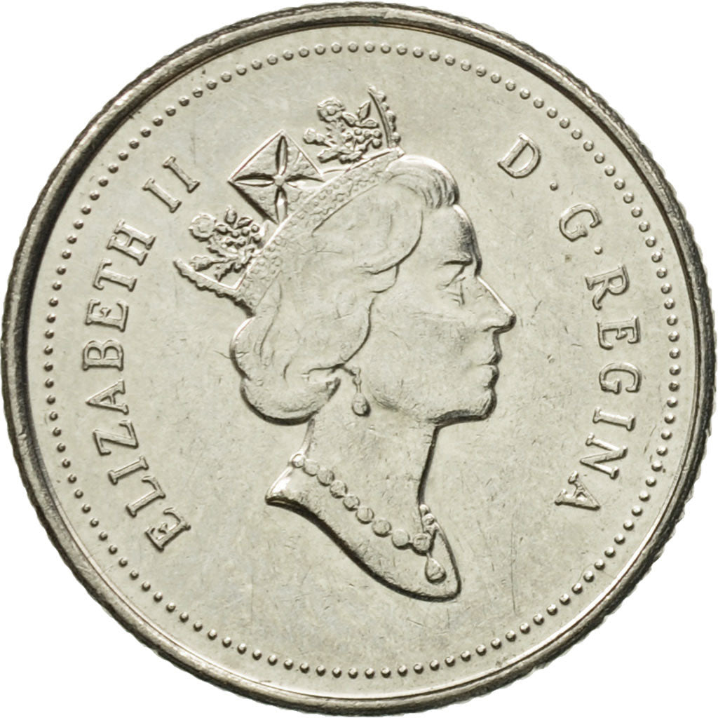 Coin, Canada, Elizabeth II, 10 Cents, 1994, Royal Canadian Mint, Ottawa