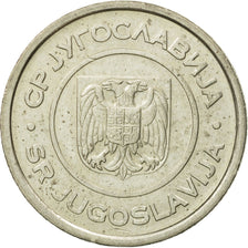 Moneta, Iugoslavia, 2 Dinara, 2002, Belgrade, SPL-, Rame-nichel-zinco, KM:181