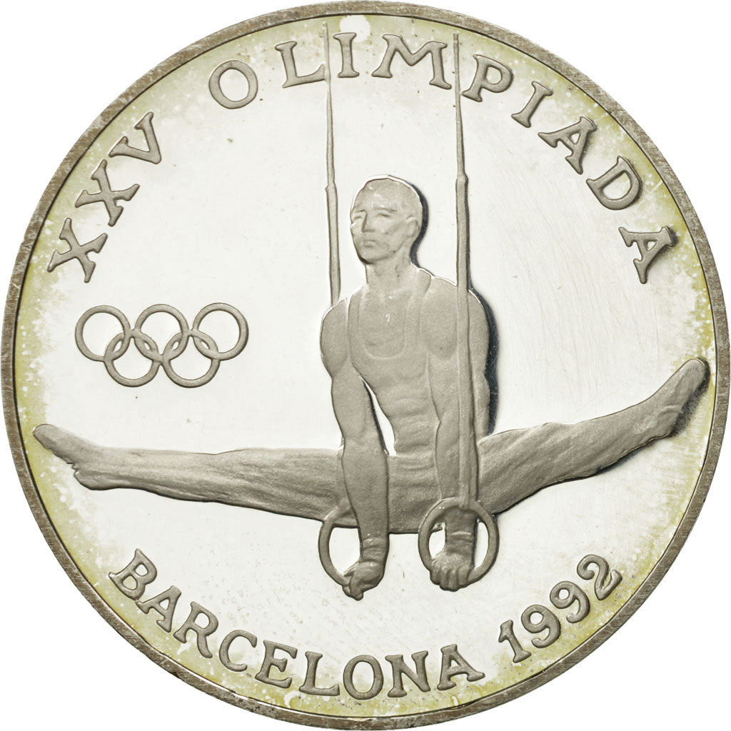 Coin, Andorra, 20 Diners, 1988, MS(63), Silver, KM:48