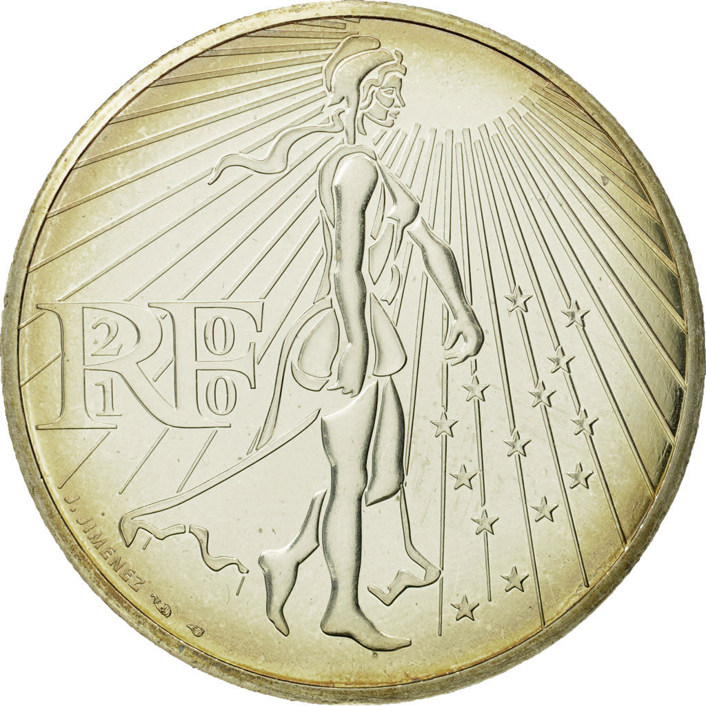 Francia, 50 Euro, 2010, FDC, Argento, Gadoury:9, KM:1644