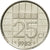 Coin, Netherlands, Beatrix, 25 Cents, 1982, AU(50-53), Nickel, KM:204