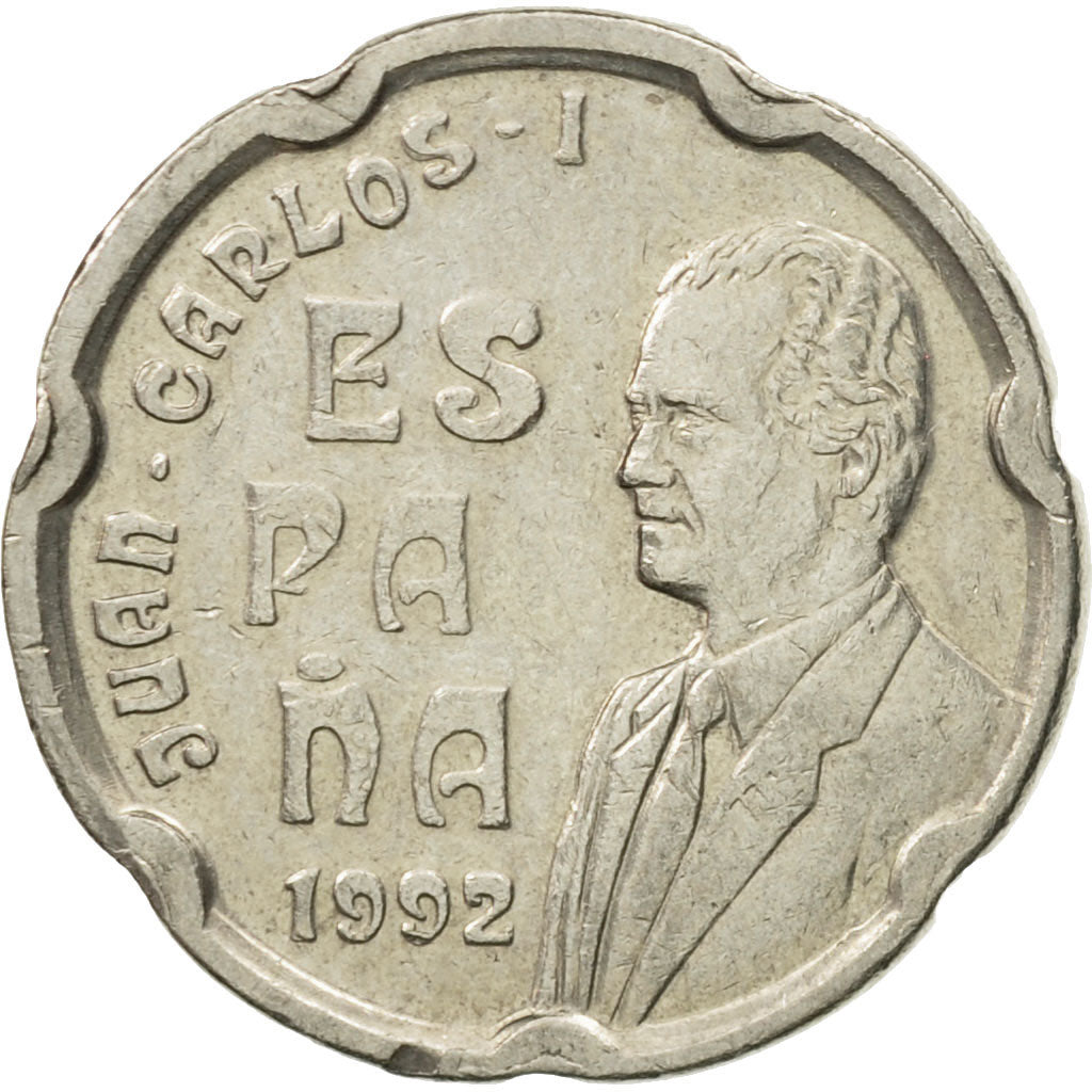 Moneda, España, Juan Carlos I, 50 Pesetas, 1992, Madrid, MBC, Cobre - níquel