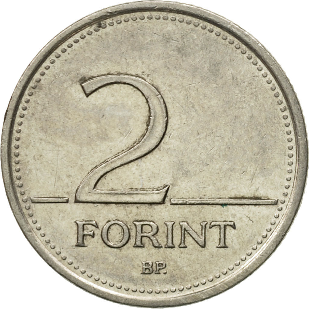 Monnaie, Hongrie, 2 Forint, 1996, Budapest, TTB, Copper-nickel, KM:693