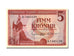 Iceland, 5 Krónur, 1957, KM #37b, 1957-06-21, UNC(65-70), A