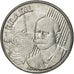 Coin, Brazil, 50 Centavos, 2002, AU(50-53), Stainless Steel, KM:651a