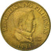 Coin, Philippines, 25 Sentimos, 1994, EF(40-45), Brass, KM:241.2