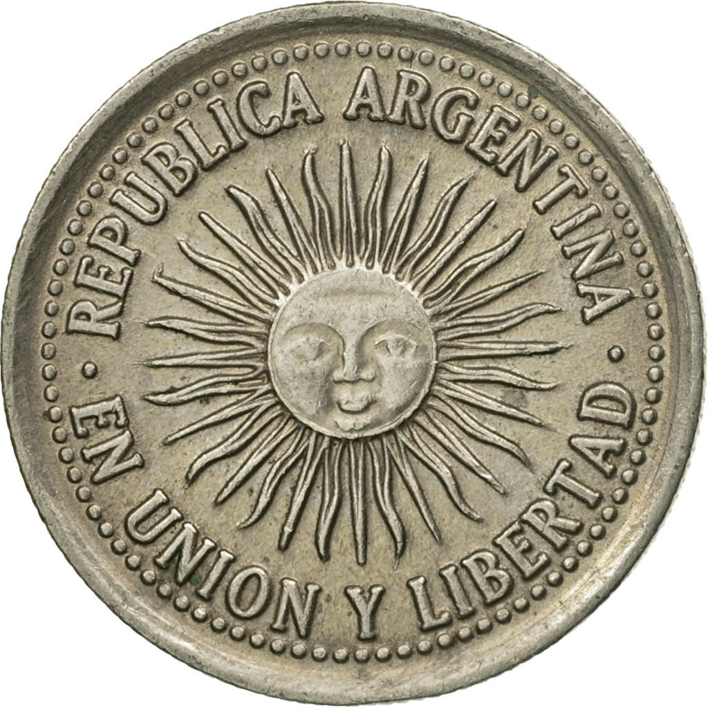 Coin, Argentina, 5 Centavos, 1994, EF(40-45), Copper-nickel, KM:109a.2