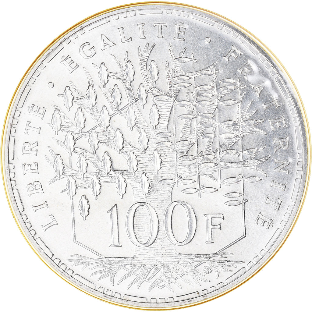 Coin, France, Panthéon, 100 Francs, 1984, Paris, FDC, MS(65-70), Silver
