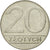 Monnaie, Pologne, 20 Zlotych, 1990, Warsaw, TTB+, Copper-nickel, KM:153.2