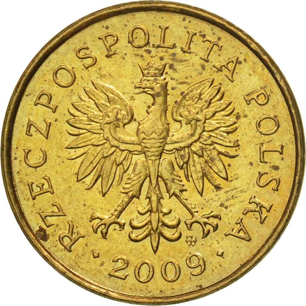 Monnaie, Pologne, 2 Grosze, 2009, Warsaw, TTB, Laiton, KM:277