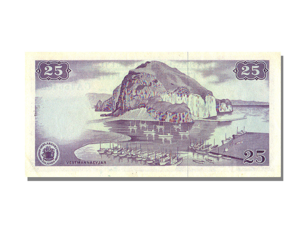 Iceland, 25 Kronur, 1961, 1961-03-29, UNC(65-70)