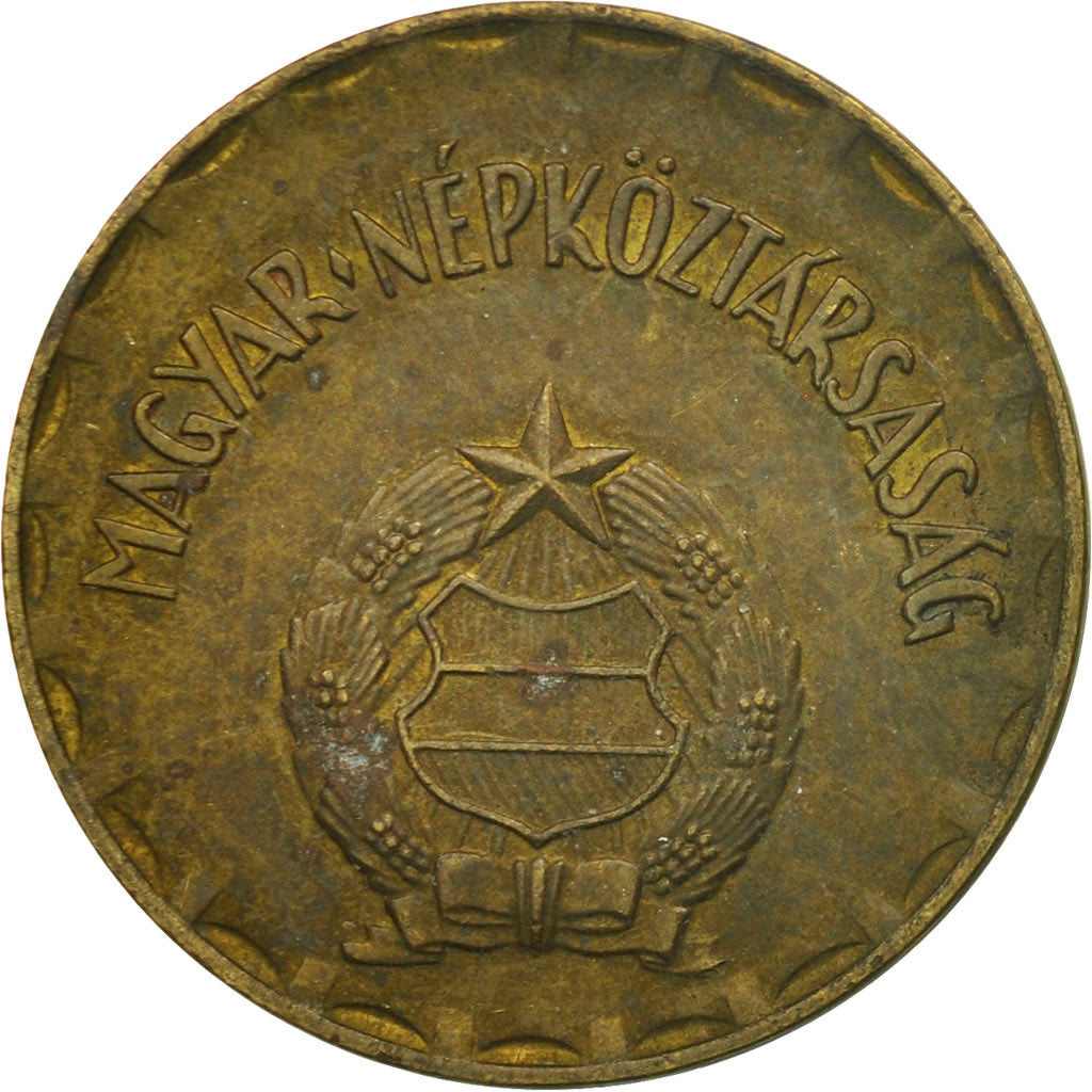Moneda, Hungría, 2 Forint, 1982, Budapest, MBC, Latón, KM:591