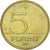 Münze, Ungarn, 5 Forint, 2003, Budapest, SS+, Nickel-brass, KM:694