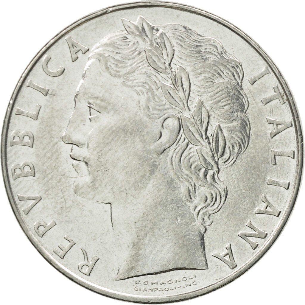 Münze, Italien, 100 Lire, 1982, Rome, SS+, Stainless Steel, KM:96.1