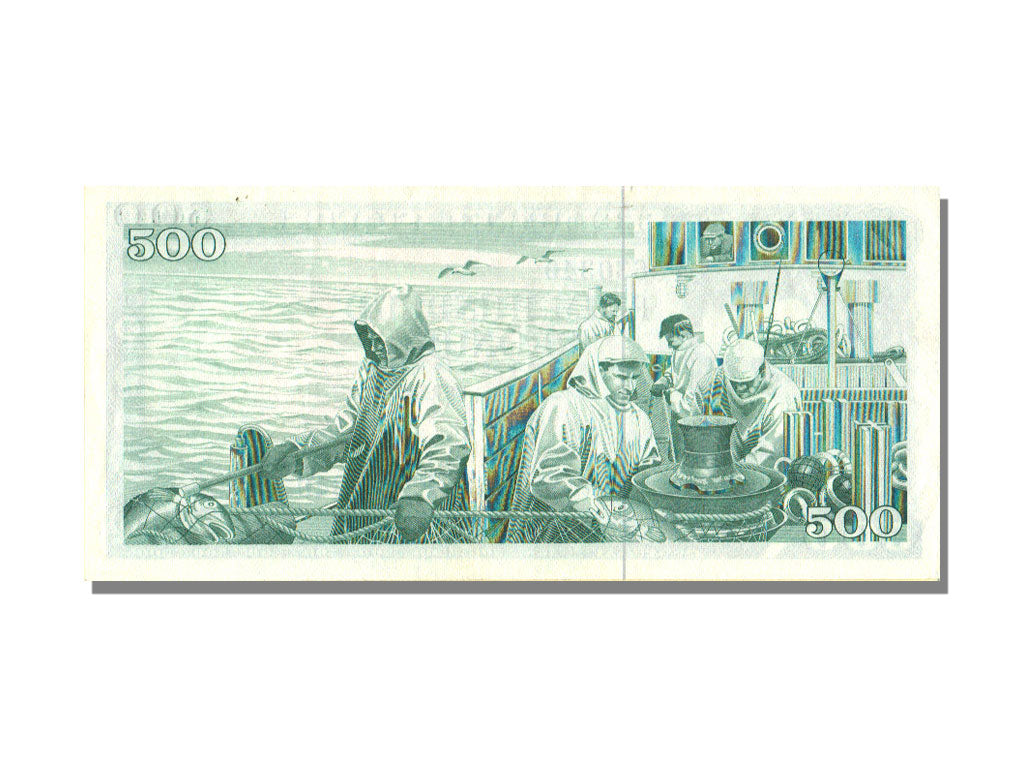 Iceland, 500 Krónur, 1961, KM #45a, 1961-03-29, UNC(65-70), F